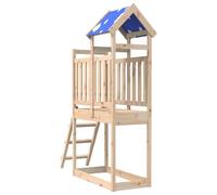 Vidaxl Tour De Jeu Marron 52,5 X 110,5 X 215 Cm Pin Massif
