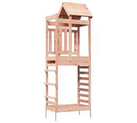 vidaXL Tour de jeu marron 52,5 x 85 x 238 cm en bois de Douglas massif, moderne, durable, tour de jeu, aventure en plein air pour enfants, jeu de jardin, activités familiales et jeux d'été