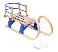 Vidaxl Traîneau Pliable Avec Dossier 110 Cm Contreplaqué