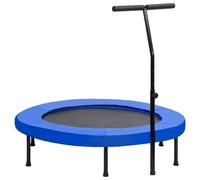 Vidaxl Trampoline De Fitness Avec Poignée Et Coussin De Sécurité 122cm