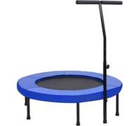 Trampoline de Fitness avec Poignée et Coussin de Sécurité Rebondisseur Trampoline d'Entraînement Trampoline d'Exercice Elastique 102 cm