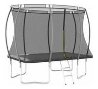 vidaXL Trampolineset rechthoekig 150 kg 274x183x76 cm92946 Noir G