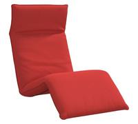 vidaXL Transat Pliant Rouge 175 x 54 x 8,5 cm Tissu Oxford