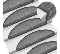 Trapmatten 10 st 56x17x3 cm donkergrijs149737