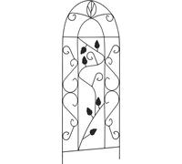 vidaXL Treillis 3 pcs noir 40×100 cm fer