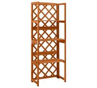 Vidaxl Treillis Avec Étagères 55x30x140 Cm Bois De Sapin Massif