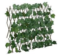vidaXL Treillis de feuille de vigne artificiel extensible 190x60 cm