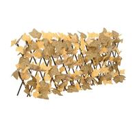 vidaXL Treillis de Feuille d'Érable Artificiel Extensible, Écran de Clôture, Brise-vue d’Intimité, Décoration de Jardin 366592