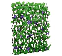 vidaXL Treillis de Lierre Artificiel Extensible, Écran de Clôture, Brise-vue d’Intimité, Décoration de Jardin Extérieur, 366574