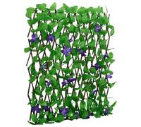 vidaXL Treillis de lierre artificiel extensible vert 180x70 cm