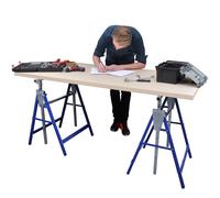 vidaXL Tréteaux d'échafaudage 2 pcs. Réglable
