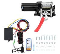 vidaXL Treuil électrique 210231 – 1360 kg – Télécommande sans fil – Outil de levage pour garage