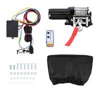 vidaXL Treuil électrique PVC Noir