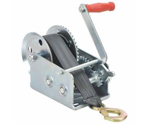 vidaXL Treuil Manuel avec Sangle 1130 kg