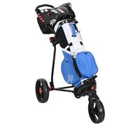 Vidaxl Trolley De Golf Noir 110 X 60 X 132 Cm Fer