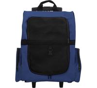 vidaXL Trolley pour animaux de compagnie 3-en-1 Pliable Bleu