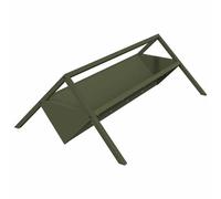 Vidaxl Trough D'alimentation Pour Le Bétail Vert Olive