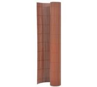 vidaXL Tuinafscheiding dubbelzijdig 110x300 cm bruin317154 G