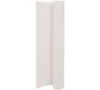 vidaXL Clôture de jardin double face 110 x 300 cm Blanc 317151
