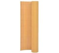 Vidaxl Cl?Ture De Jardin Double Face 110x400 Cm Jaune Jaune