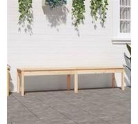 vidaXL Tuinbank 2-zits 203,5x44x45 cm massief grenenhout824018 Bois