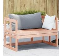 vidaXL Tuinbank verlengbaar massief douglashout832613 Bois G