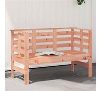 vidaXL Banc de Jardin Siège avec Accoudoirs Chaise avec Dossier Meuble de Terrasse Patio Pelouse Scandinave Bois Massif 825140