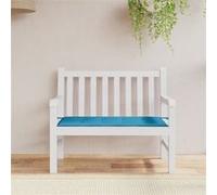 Coussin de Banc de Jardin, Coussin de Siège de Salon, Coussin de Meuble de Terrasse, Coussin d'Assise Extérieur, Bleu 100x50x3 cm Tissu Oxford