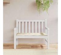 Tuinbankkussen 100x50x3 cm oxford stof crÃmekleurig43197