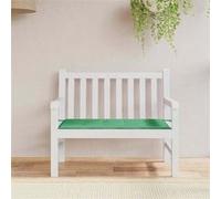vidaXL Coussin de banc de jardin vert 120x50x4 cm tissu oxford Vert