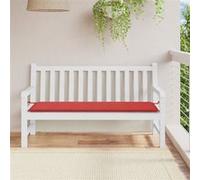 Coussin de Banc de Jardin Terrasse Extérieur Salon Vert Tissu Oxford vidaXL