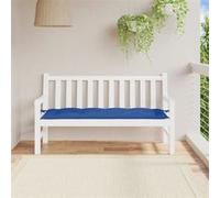 Vidaxl Coussin De Banc De Jardin Bleu 150x50x7 Cm Tissu Oxford