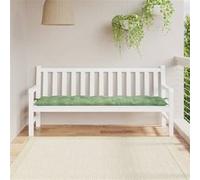 Coussin de banc motif de feuilles 180x50x7 cm tissu vidaXL vidaXL