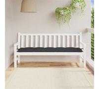 vidaXL Tuinbankkussen 180x50x7 cm oxford stof zwart314975 Noir G