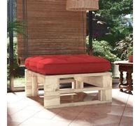Pouf palette de jardin bois de pin imprégné