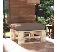 vidaXL Tuinhocker pallet geÃ¯mpregneerd grenenhout3066465 G