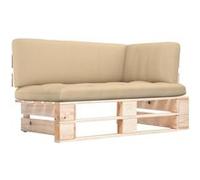 Tuinhoekbank pallet geÃ¯mpregneerd grenenhout3066604