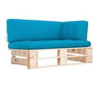 Vidaxl Canapé D'angle Palette De Jardin Bois De Pin Imprégné
