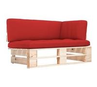 vidaXL Tuinhoekbank pallet geÃ¯mpregneerd grenenhout3066607 G