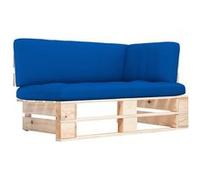 Vidaxl Canapé D'angle Palette De Jardin Bois De Pin Imprégné
