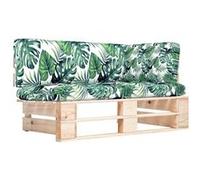 vidaXL Tuinhoekbank pallet geÃ¯mpregneerd grenenhout3066612 G