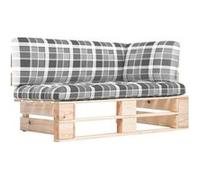 Bois de Pin Imprégné Canapé d'Angle Palette de Jardin Extérieur Patio vidaXL