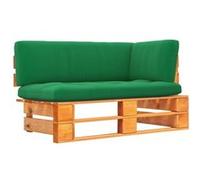 vidaXL Tuinhoekbank pallet honingbruin geÃ¯mpregneerd grenenhout3066594 Marron G