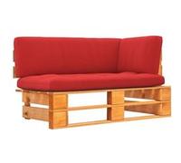 vidaXL Tuinhoekbank pallet honingbruin geÃ¯mpregneerd grenenhout3066595 Marron G