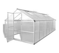 vidaXL Tuinkas 10,53 mÂ² versterkt aluminium43556 G