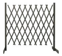 vidaXL Panneau à lattes de jardin 180x100 cm Sapin massif Gris 314829