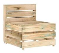 Tuinmiddenbank pallet geÃ¯mpregneerd grenenhout316200