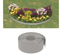Bordures de jardin 3 pcs noir 10 m 15 cm polyéthylène vidaXL