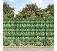 Ecran d'Intimité de Jardin PVC 35x0,19 m Vert Mat Panneau de Clôture vidaXL