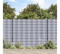 Brise-vue - vidaXL - 70 x 0,19 m - PVC - Gris clair mat - Résistant aux intempéries